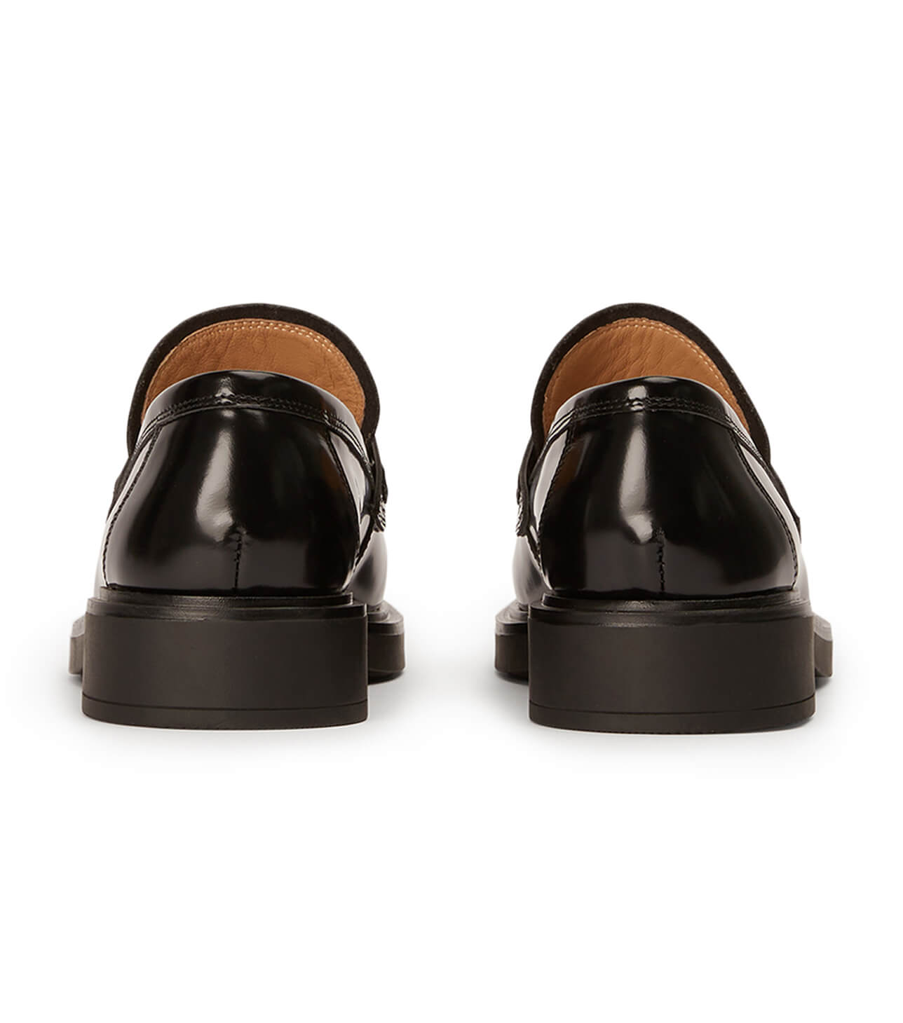 New Arrivals Tony Bianco Cherish Black Hi Shine Flats