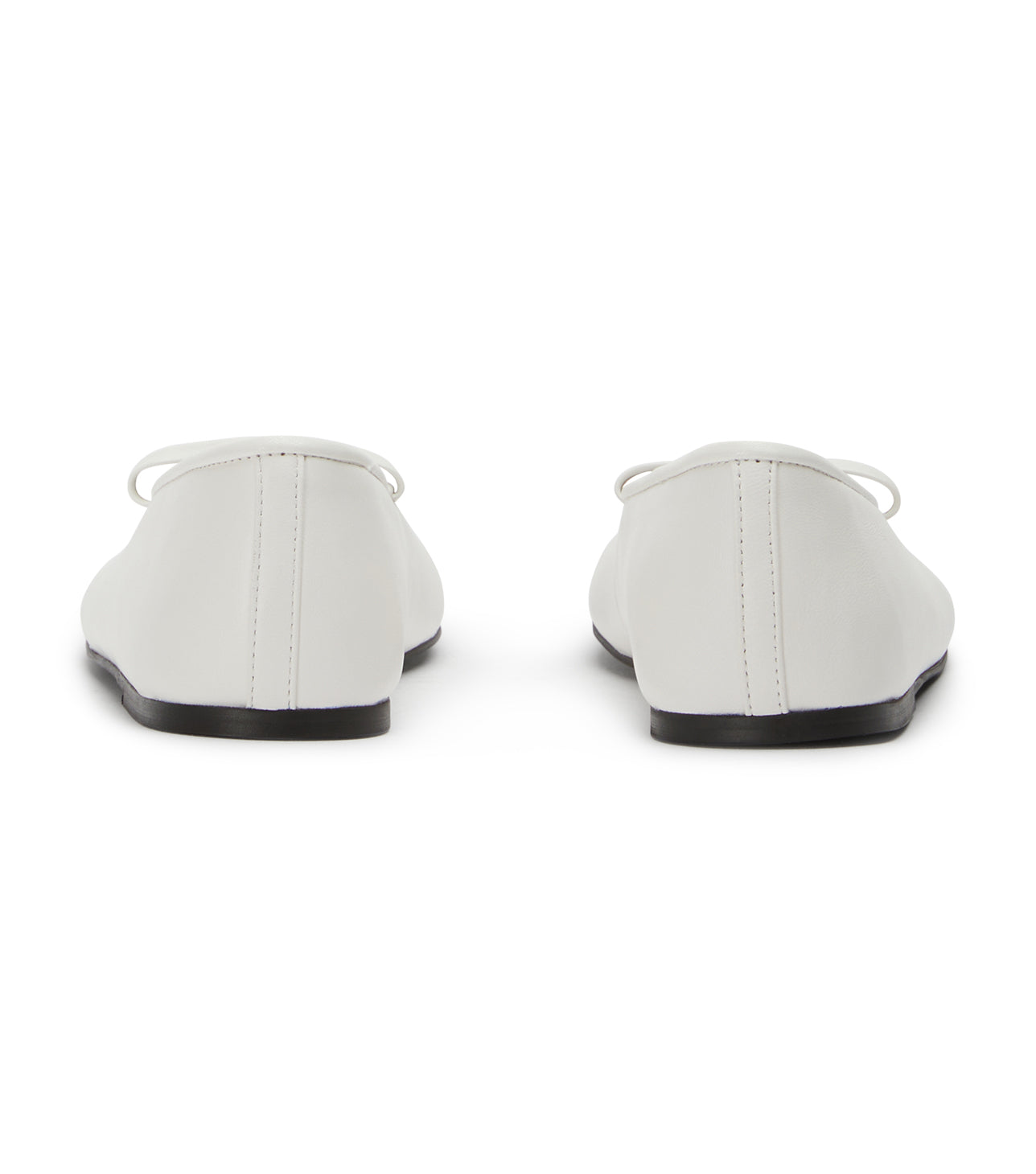 New Arrivals Tony Bianco Martinez White Nappa Flats