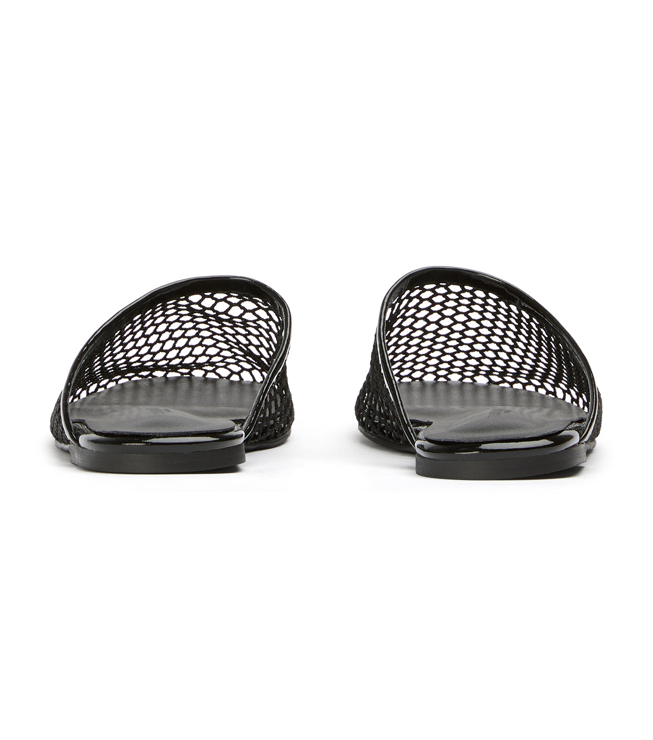 New Arrivals Tony Bianco Minaj Black Mesh/Patent