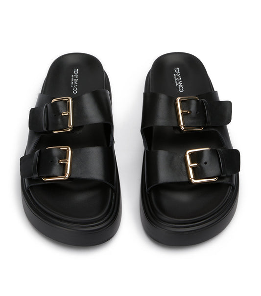 Flats Tony Bianco Jagger Black Nappa