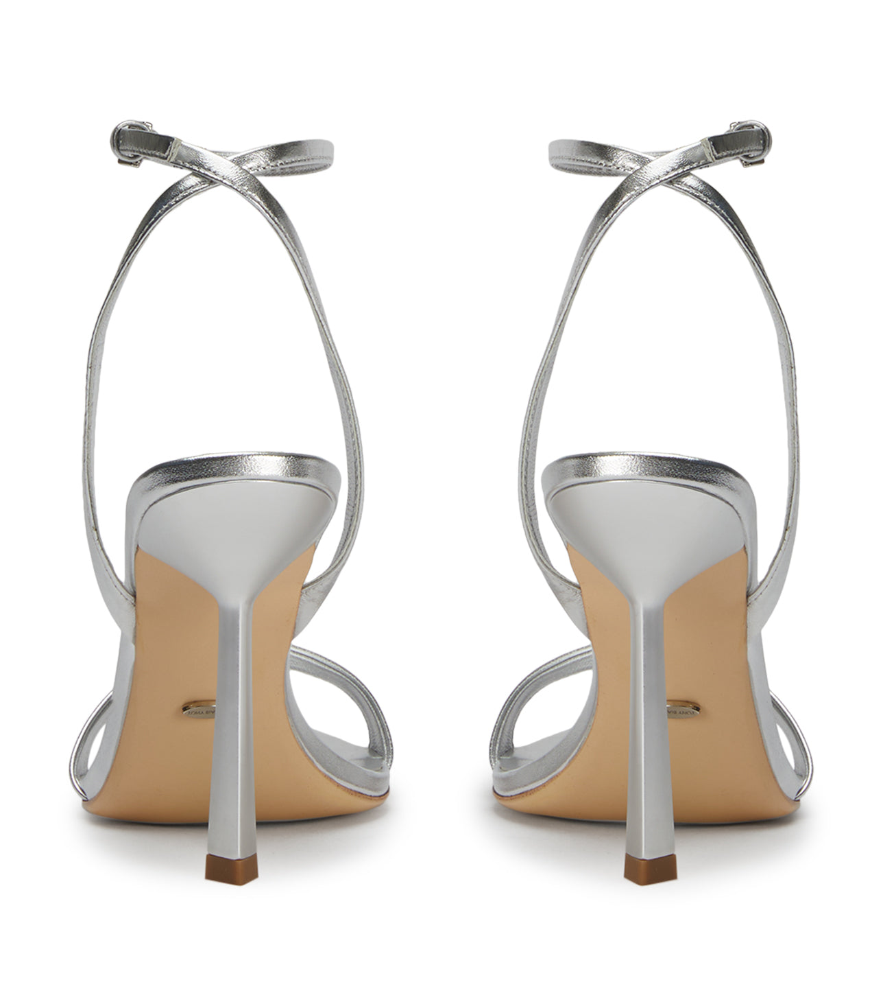 Sale Tony Bianco Milos Silver Nappa Metallic Heels