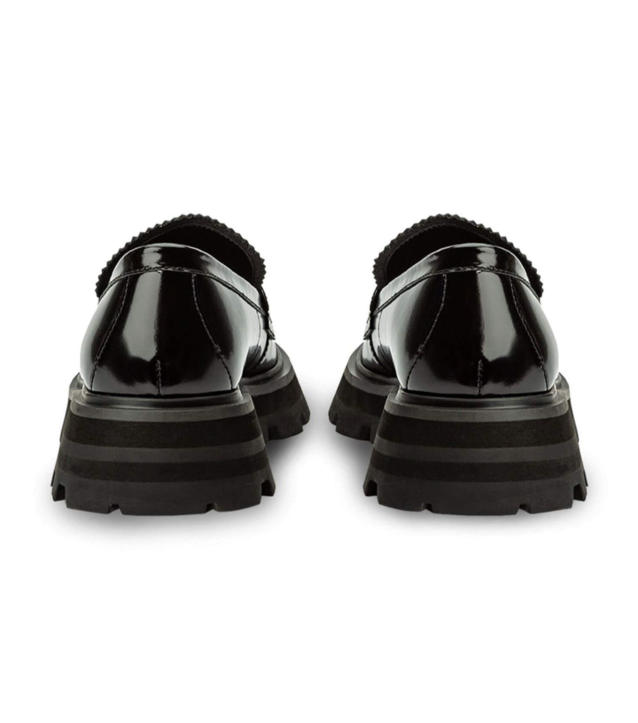 New Arrivals Tony Bianco Axell Black Hi Shine Casual Shoes