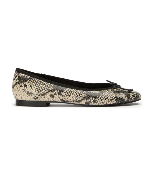 New Arrivals Tony Bianco Comma Ecru Snake
