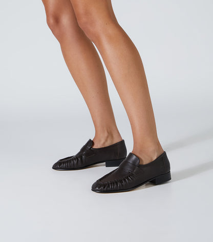 New Arrivals Tony Bianco Gatsby Chocolate Venice Flats