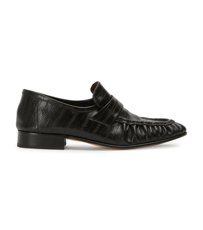 New Arrivals Tony Bianco Gatsby Black Anguille Flats