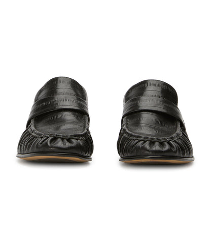 New Arrivals Tony Bianco Gatsby Black Anguille Flats