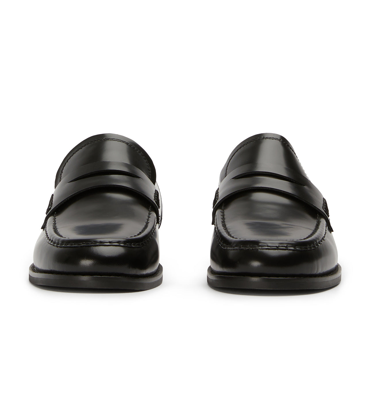 New Arrivals Tony Bianco Zac Black Hi Shine Flats