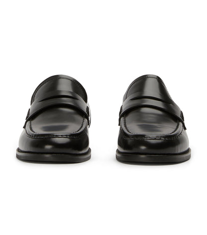 New Arrivals Tony Bianco Zac Black Hi Shine Flats