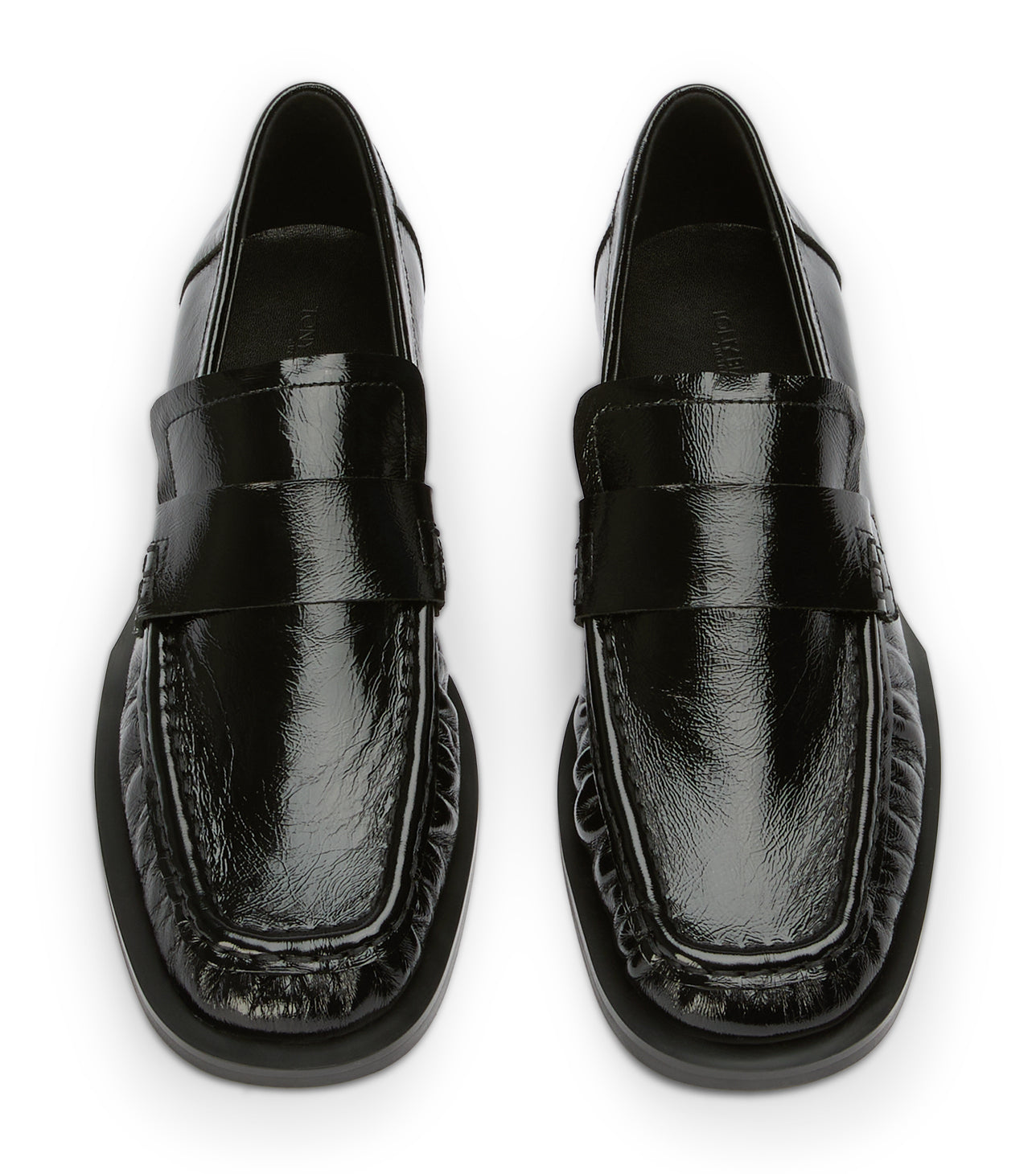 New Arrivals Tony Bianco Grand Black Nappa Patent