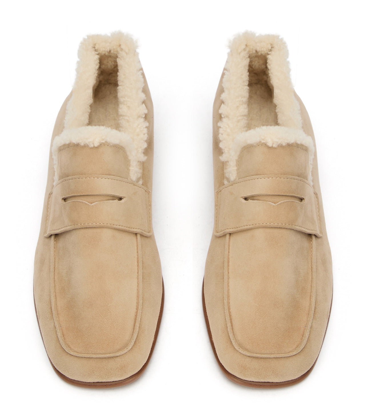 New Arrivals Tony Bianco Gloria Stone Suede/Shearling