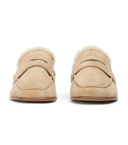 New Arrivals Tony Bianco Gloria Stone Suede/Shearling