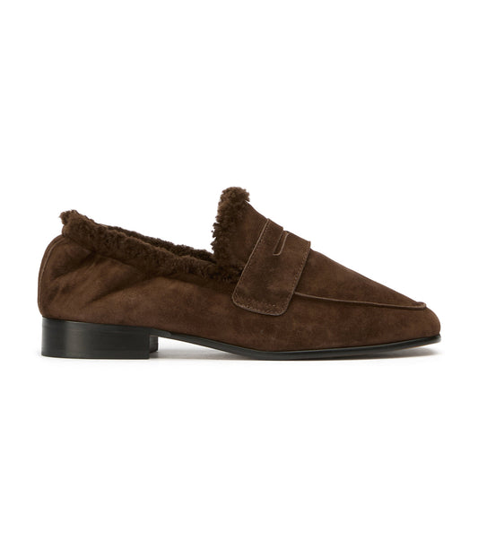New Arrivals Tony Bianco Gloria Espresso Suede/Shearling