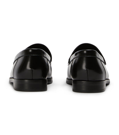 New Arrivals Tony Bianco Zoe Black Hi Shine Flats
