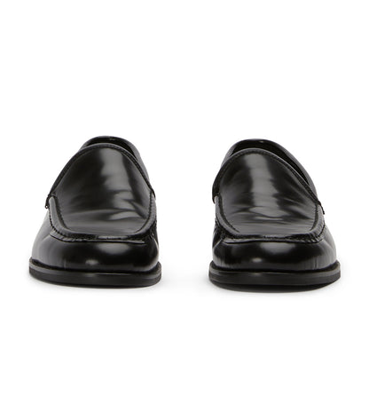 New Arrivals Tony Bianco Zoe Black Hi Shine Flats