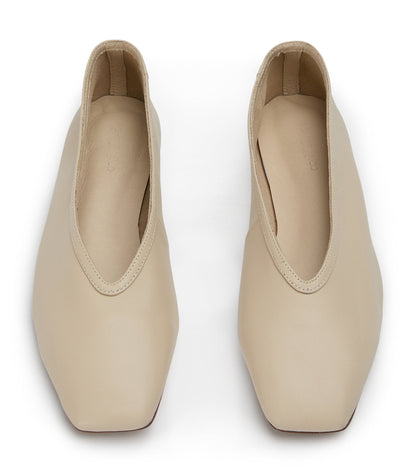New Arrivals Tony Bianco Bianca Vanilla Nappa Flats