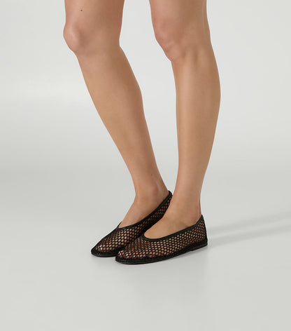 New Arrivals Tony Bianco Mazey Black Mesh