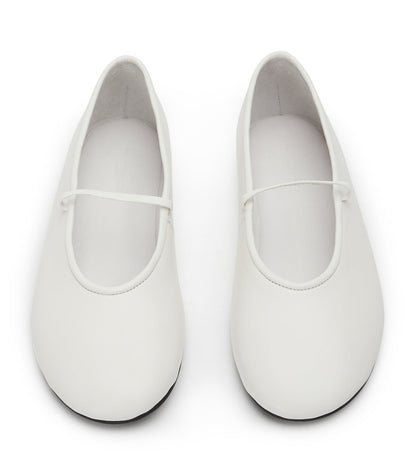 New Arrivals Tony Bianco Martinez White Nappa Flats