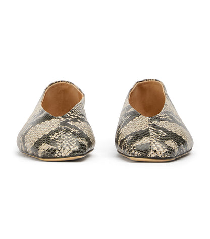 New Arrivals Tony Bianco Brash Ecru Snake