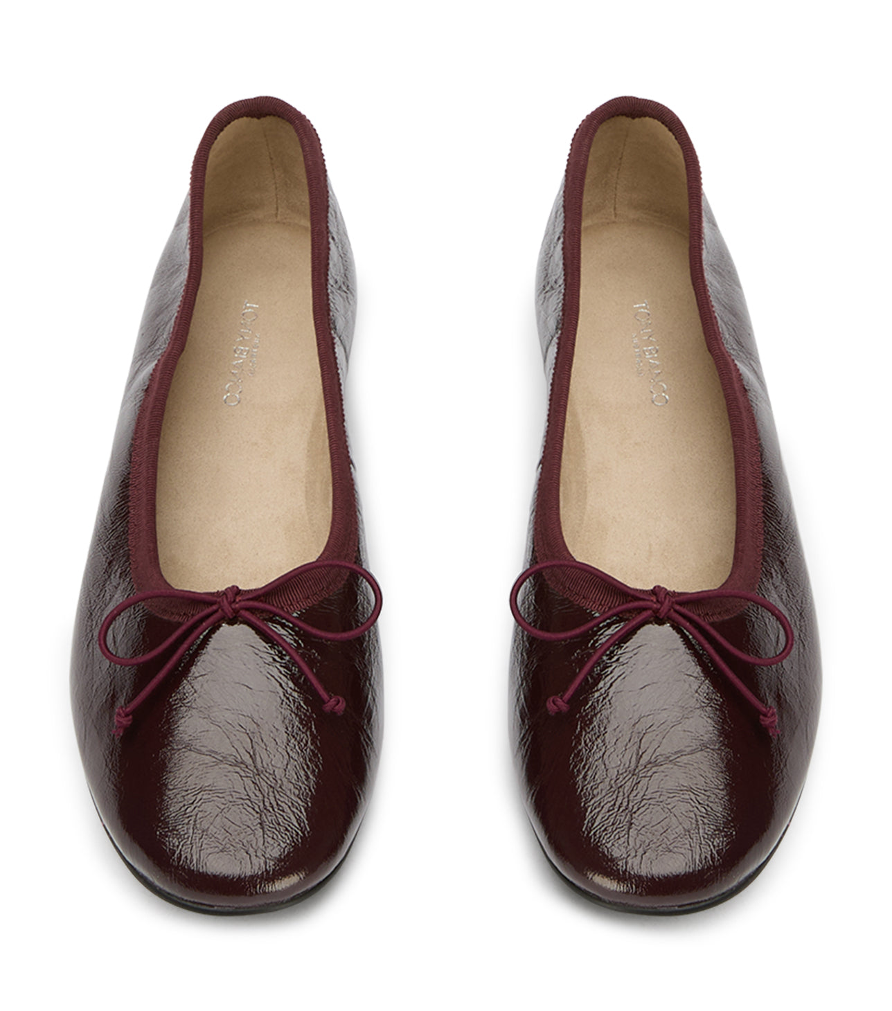 New Arrivals Tony Bianco Chelsea Vino Nappa Patent