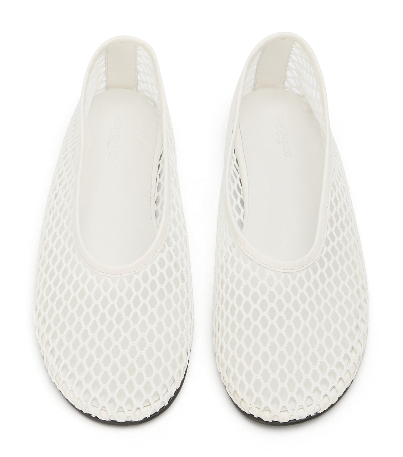New Arrivals Tony Bianco Mazey White Mesh