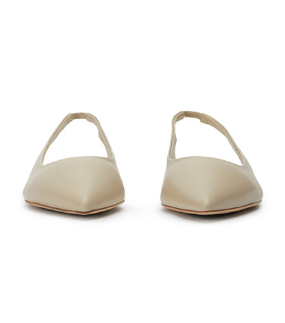 New Arrivals Tony Bianco Javier Vanilla Nappa Flats