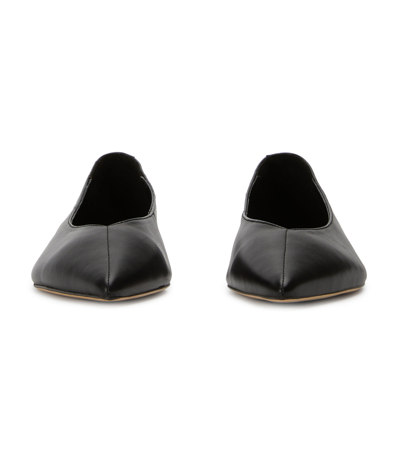 New Arrivals Tony Bianco Joop Black Nappa Flats