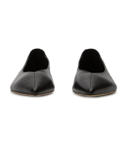 New Arrivals Tony Bianco Joop Black Nappa Flats