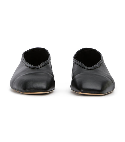 New Arrivals Tony Bianco Bianca Black Nappa Flats