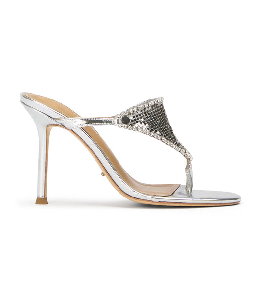 New Arrivals|Heels Tony Bianco Demure Silver Glomesh