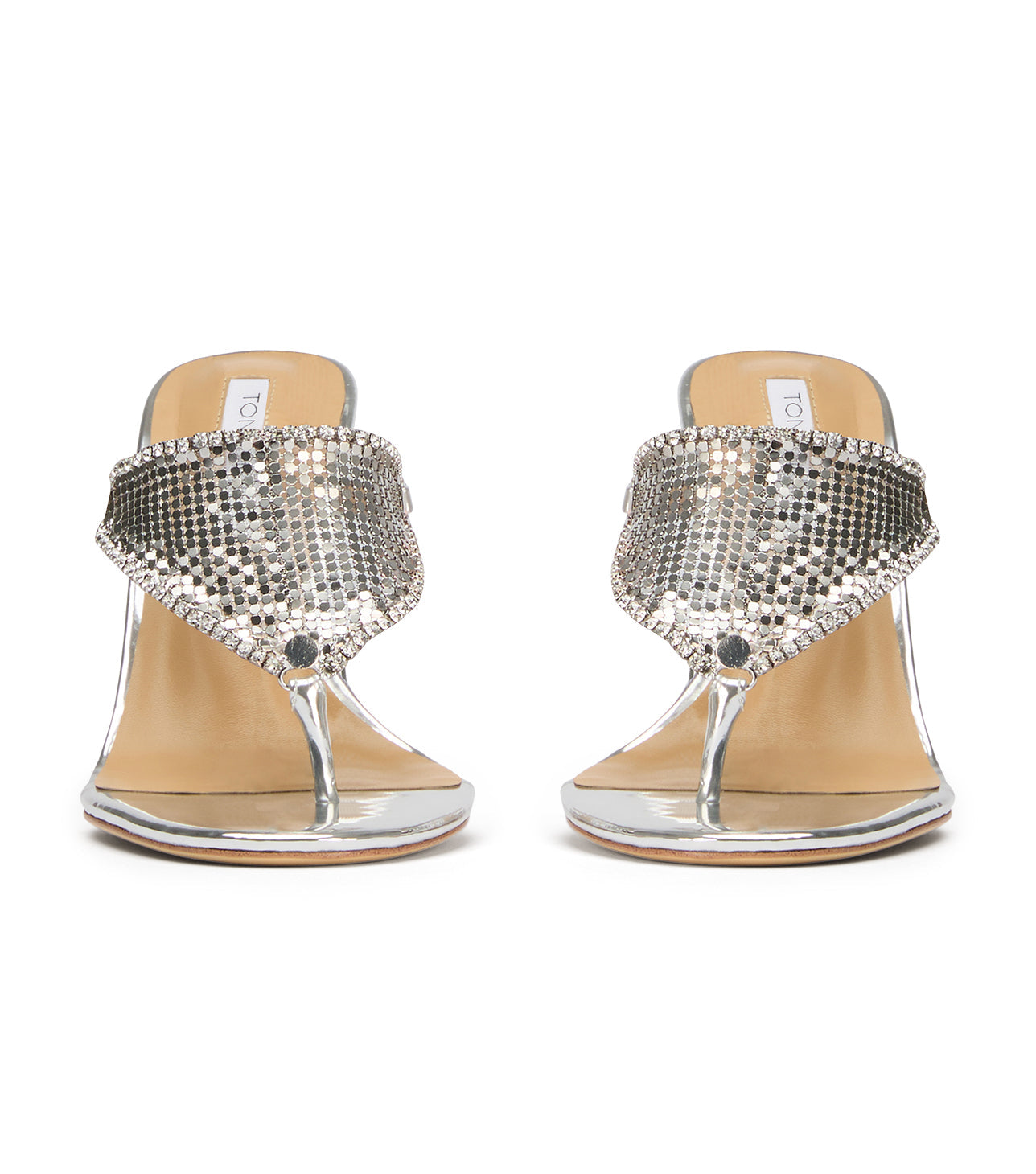 New Arrivals|Heels Tony Bianco Demure Silver Glomesh