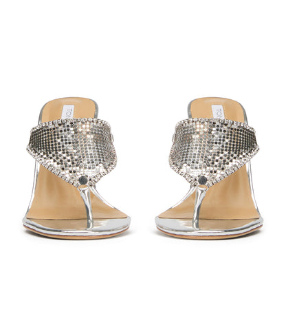 New Arrivals|Heels Tony Bianco Demure Silver Glomesh