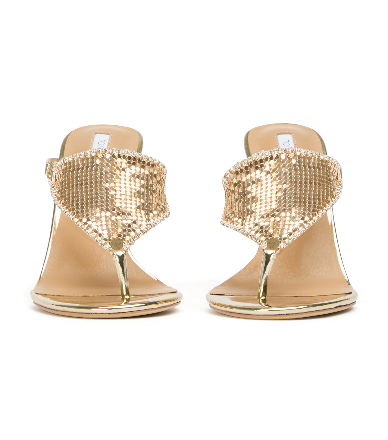 New Arrivals|Heels Tony Bianco Demure Gold Glomesh