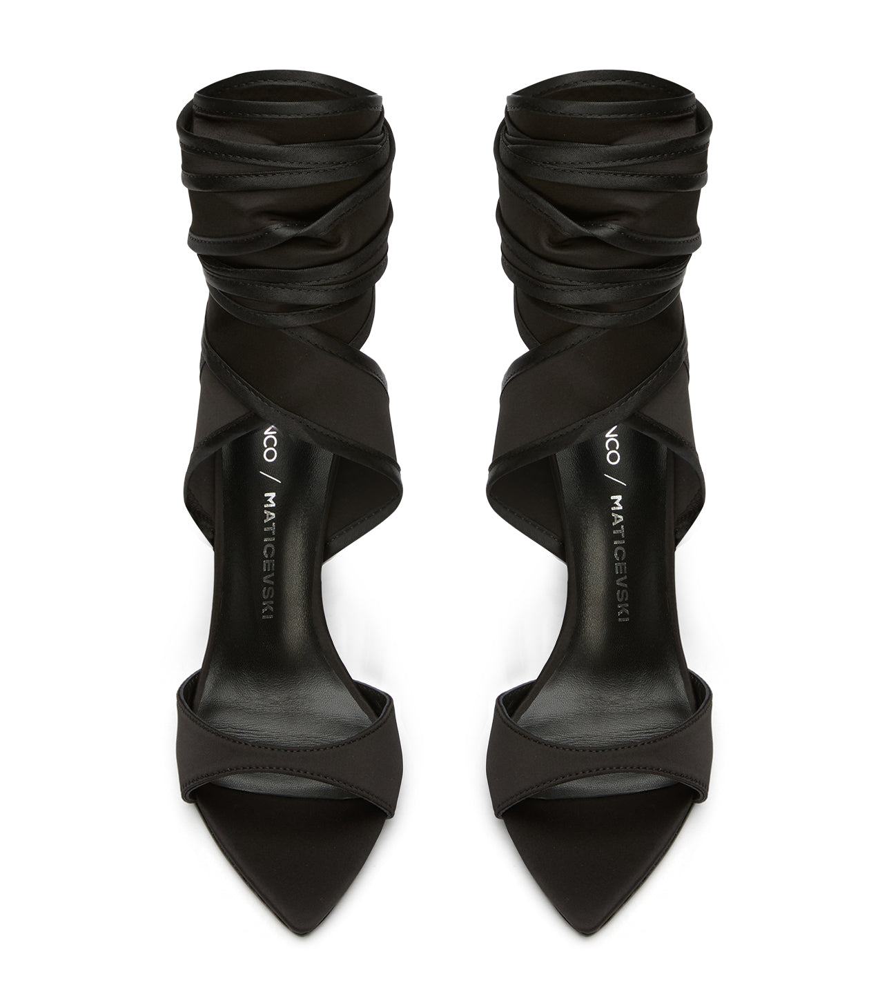 New Arrivals|Heels Tony Bianco Motif Black Jersey/Black