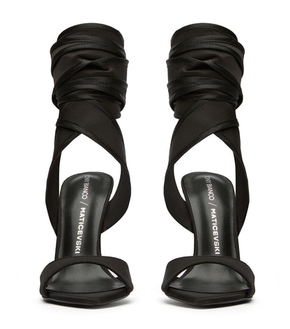 New Arrivals|Heels Tony Bianco Motif Black Jersey/Black