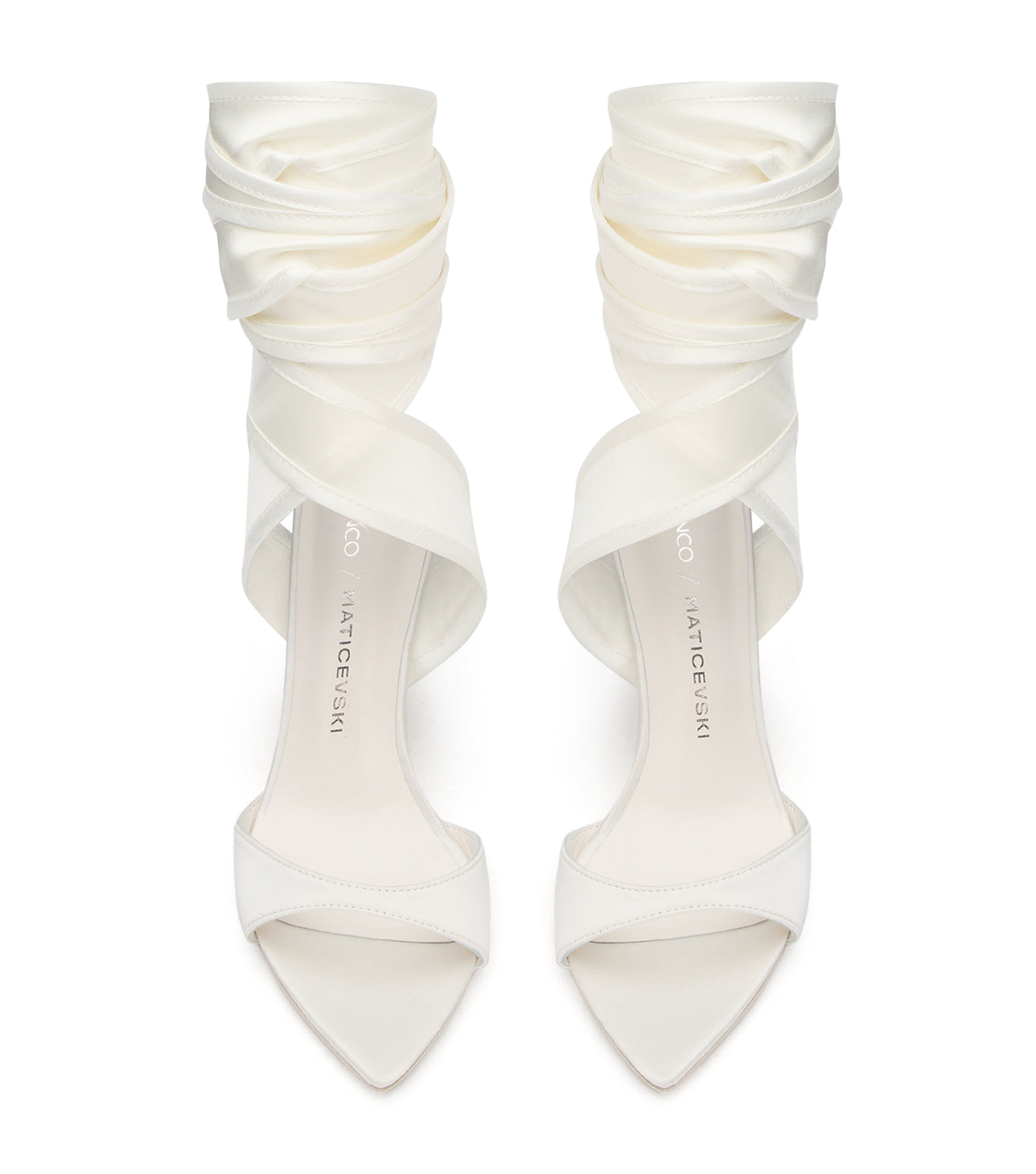 New Arrivals|Heels Tony Bianco Motif White Jersey/White