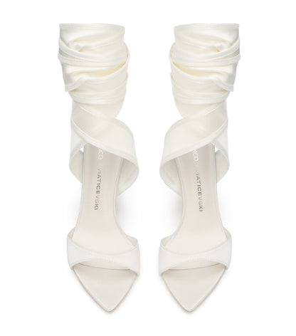 New Arrivals|Heels Tony Bianco Motif White Jersey/White