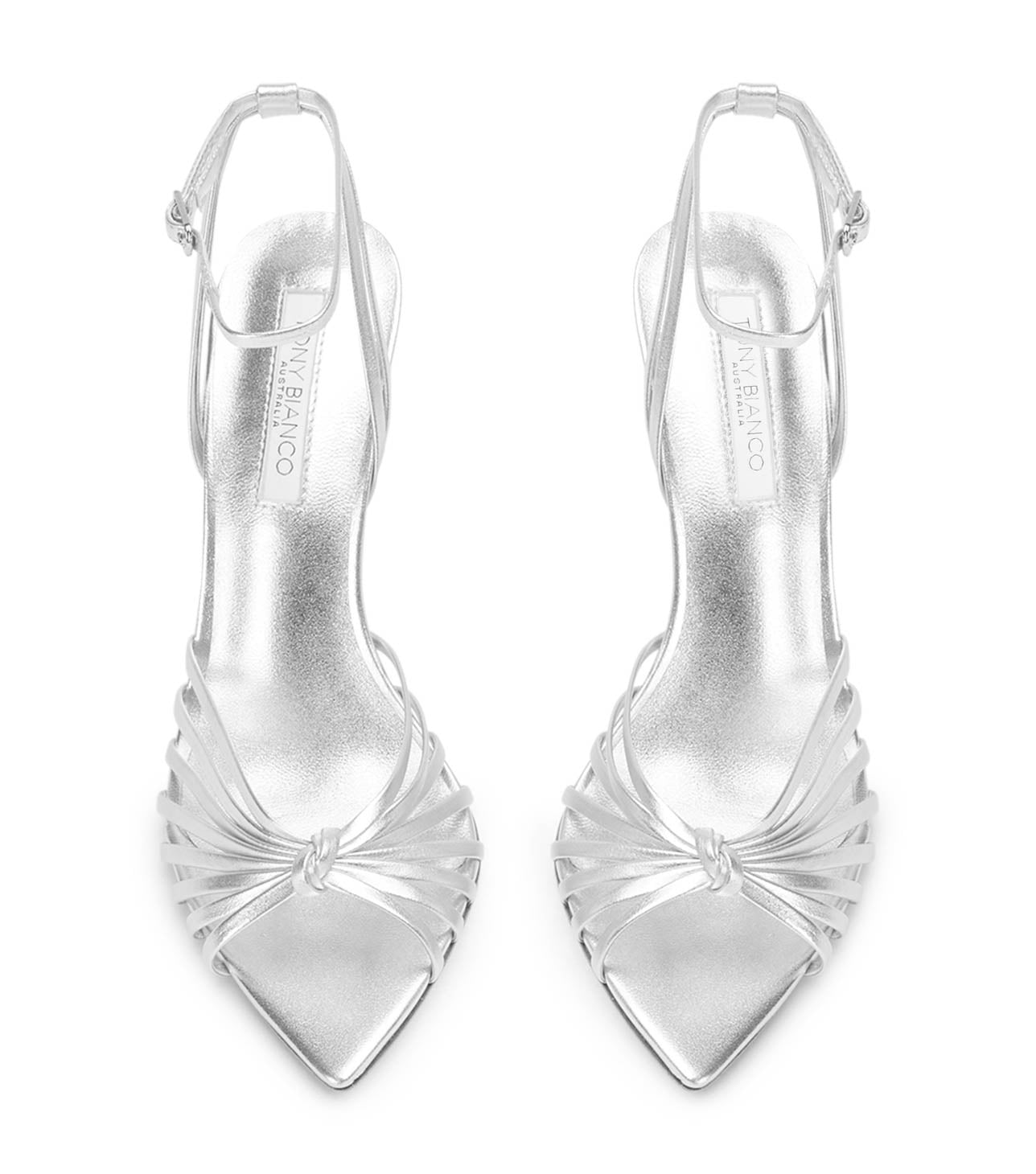 New Arrivals|Heels Tony Bianco Maxos Silver Nappa Metallic