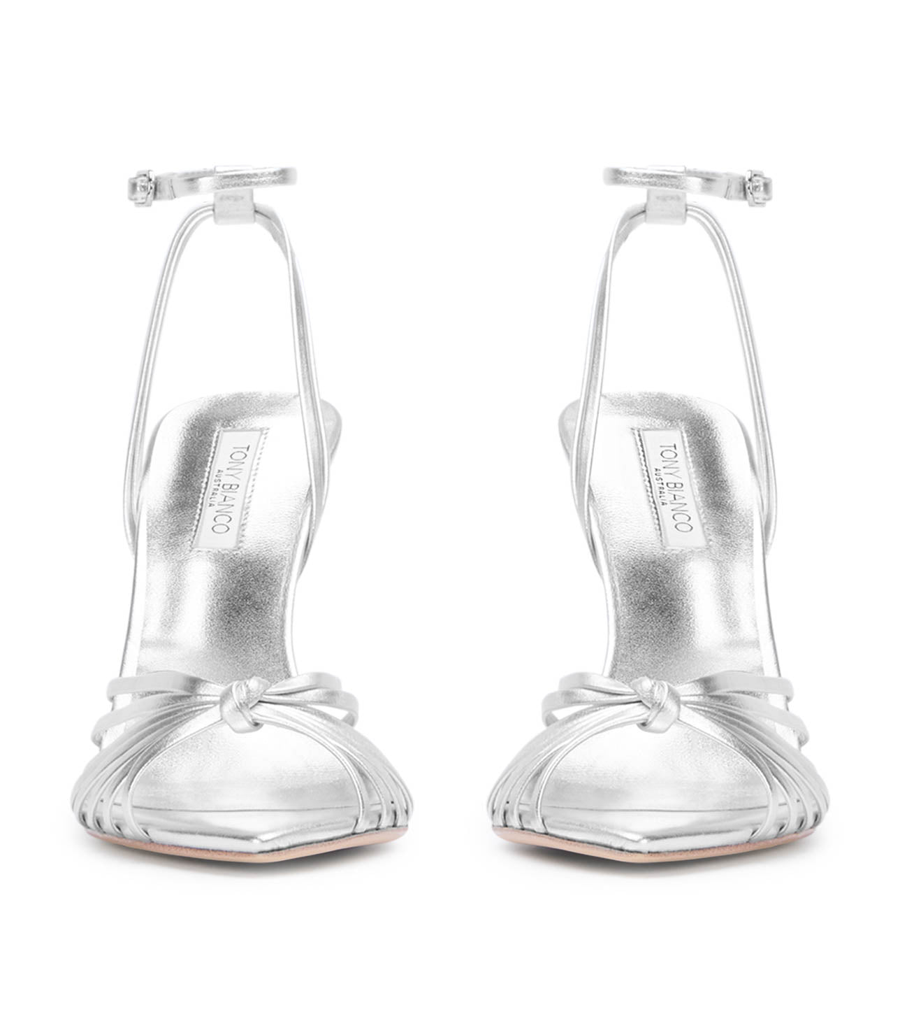 New Arrivals|Heels Tony Bianco Maxos Silver Nappa Metallic