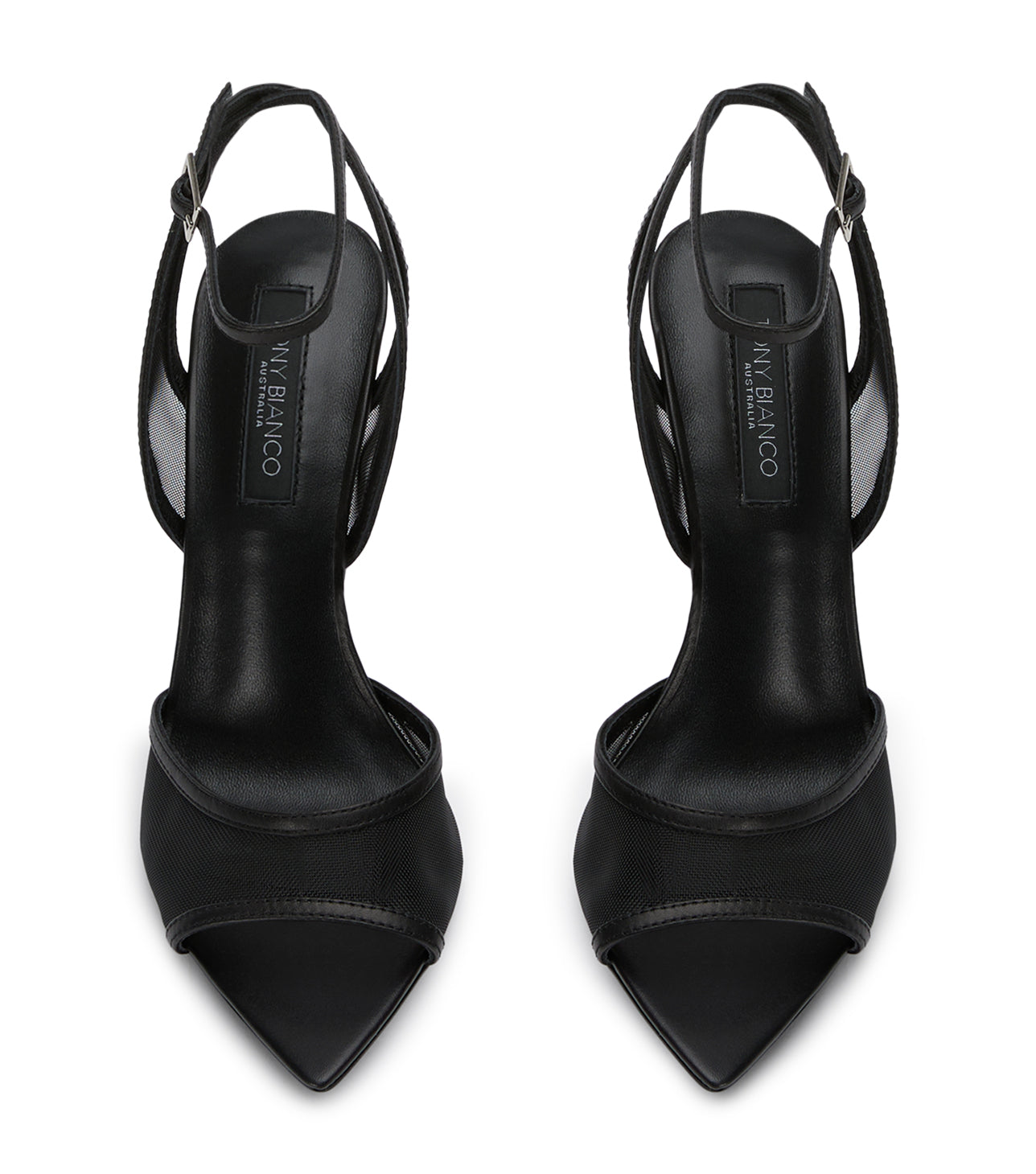 New Arrivals|Heels Tony Bianco Miley Black Nylon/Black Heels