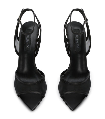 New Arrivals|Heels Tony Bianco Miley Black Nylon/Black Heels