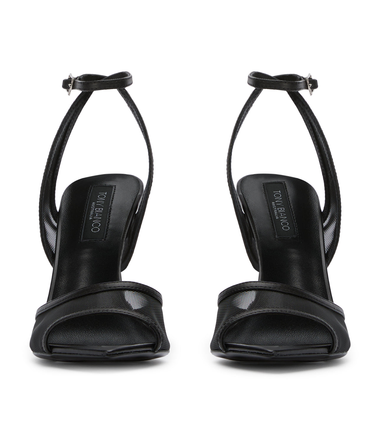 New Arrivals|Heels Tony Bianco Miley Black Nylon/Black Heels