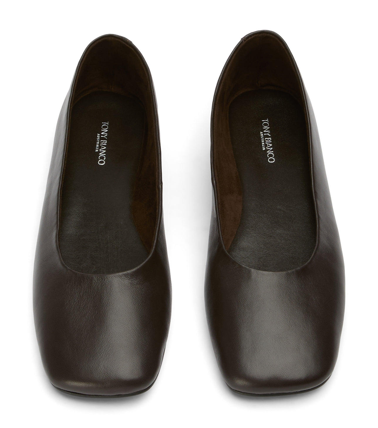 New Arrivals Tony Bianco Celeste Chocolate Nappa