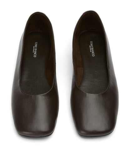 New Arrivals Tony Bianco Celeste Chocolate Nappa