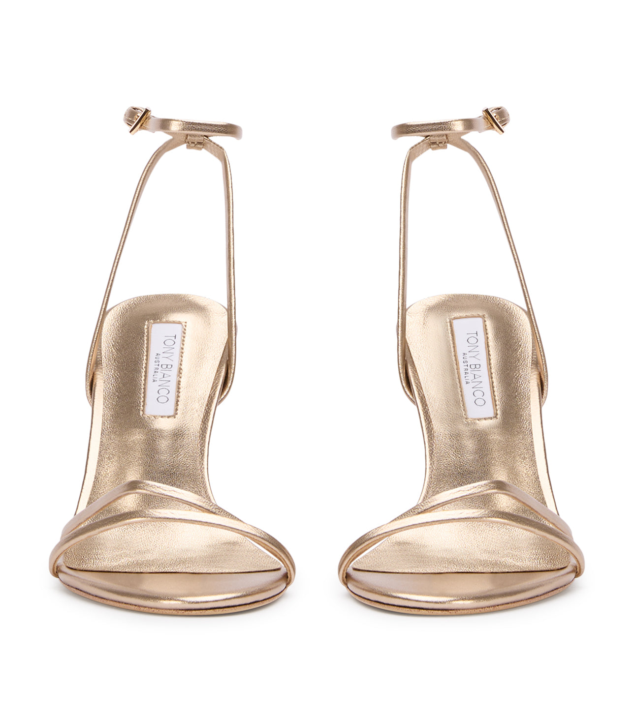 New Arrivals|Heels Tony Bianco Mariah Amber Nappa Metallic