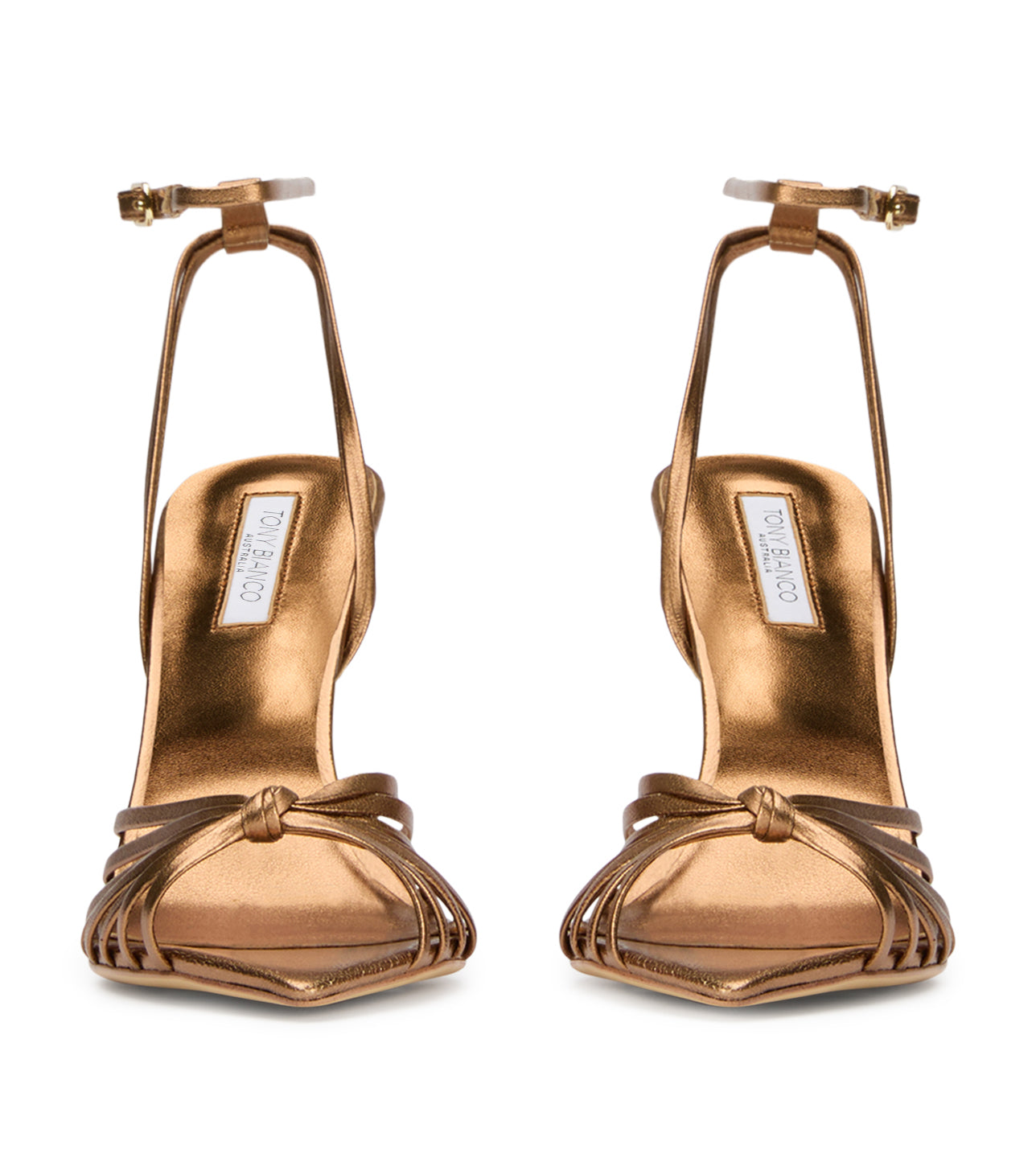 New Arrivals|Heels Tony Bianco Maxos Bronze Nappa Metallic