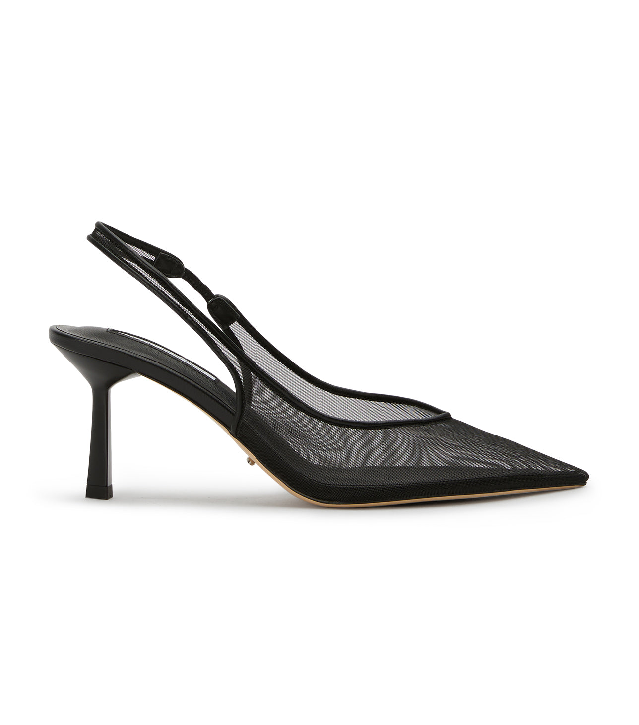 New Arrivals Tony Bianco Breeze Black Nylon Heels