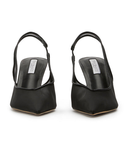 New Arrivals Tony Bianco Breeze Black Nylon Heels