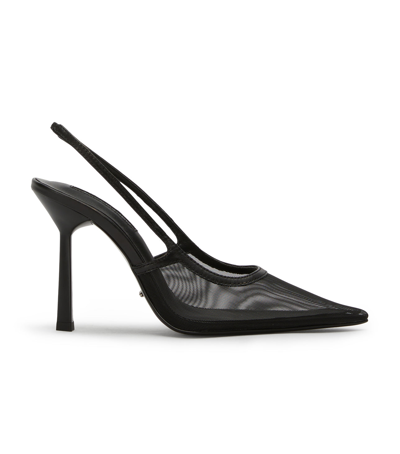 New Arrivals Tony Bianco Glide Black Nylon Heels
