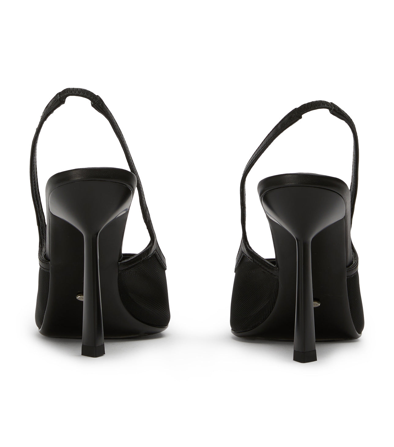 New Arrivals Tony Bianco Glide Black Nylon Heels