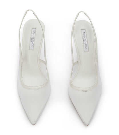 New Arrivals|Heels Tony Bianco Glide White Nylon Heels